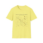 Ocean Current Map T-Shirt — 'Theory of Living with Currents' Nautical Graphic Tee