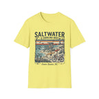 Saltwater & Carolina Skies T-Shirt — Outer Banks Vintage Beach Tee