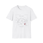 Anglerfish Anatomy Tee — Scientific Diagram Fish T-Shirt with “Anatomy of an Anglerfish” Design