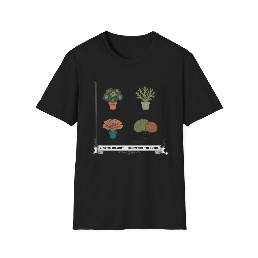 Plant Lover T-Shirt — Botanical Pots Design (Succulent & Cactus)