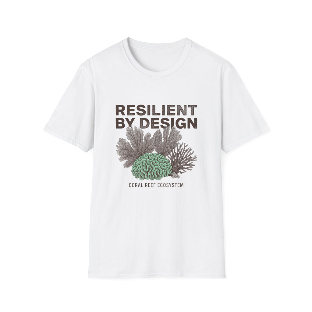 Resilient By Design Coral Reef T-Shirt — Ocean Conservation Tee