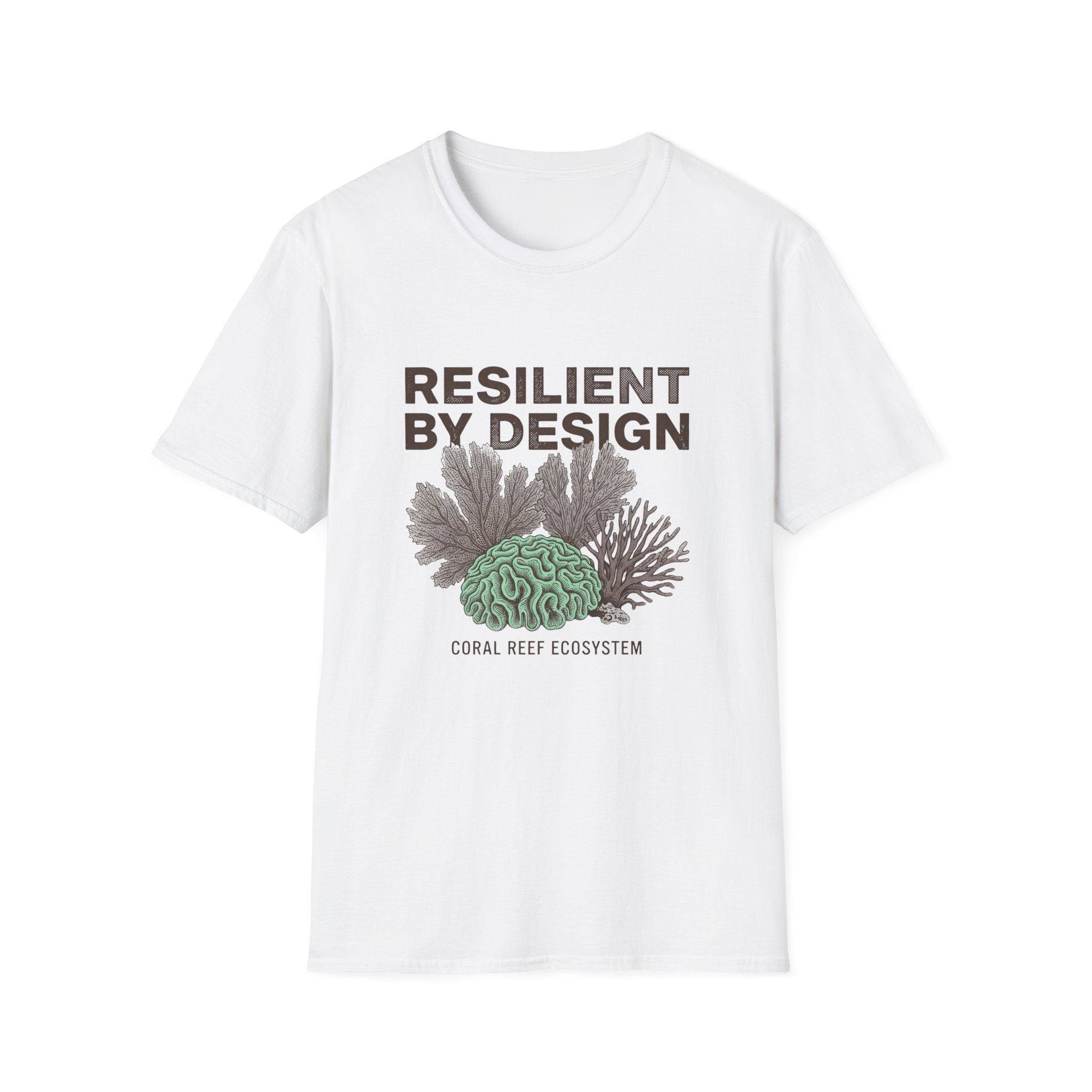 Resilient By Design Coral Reef T-Shirt — Ocean Conservation Tee