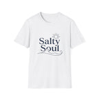 Salty Soul Beach T-Shirt — Nautical Sun & Wave Graphic Tee