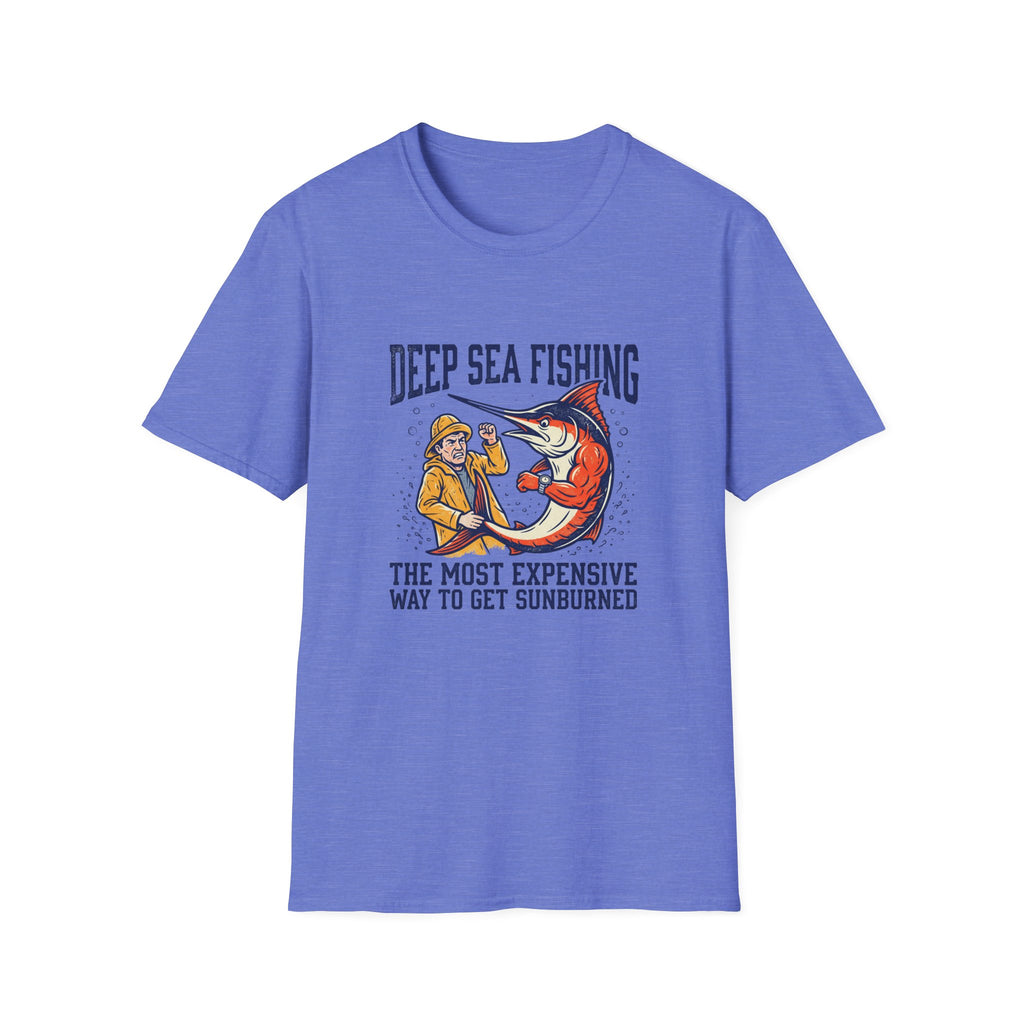 T-shirt de pêche en haute mer — T-shirt graphique « La façon la plus chère d'attraper des coups de soleil »