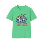 Scuba Squad T-Shirt — 'Adventures in the Deep' Vintage Diver Octopus Graphic Tee