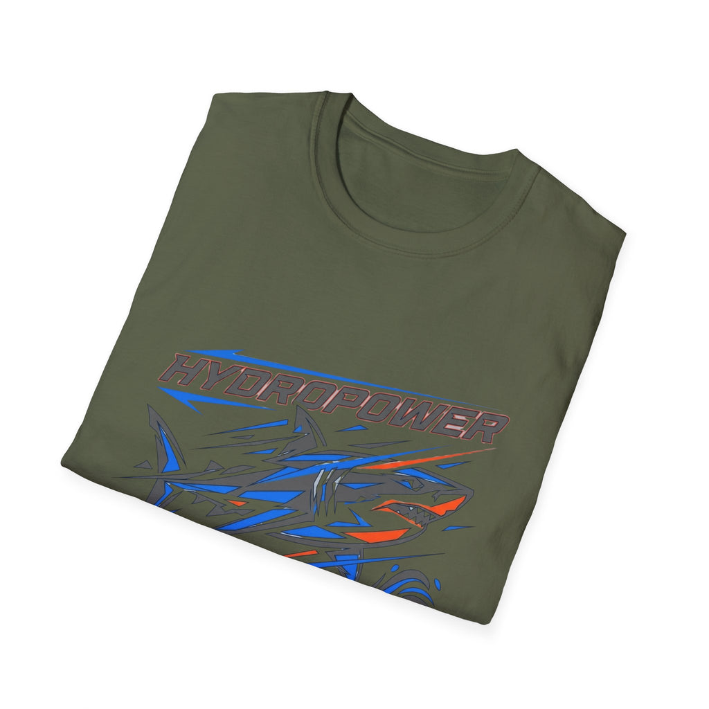 Hydropower Blue Currents Shark T-Shirt
