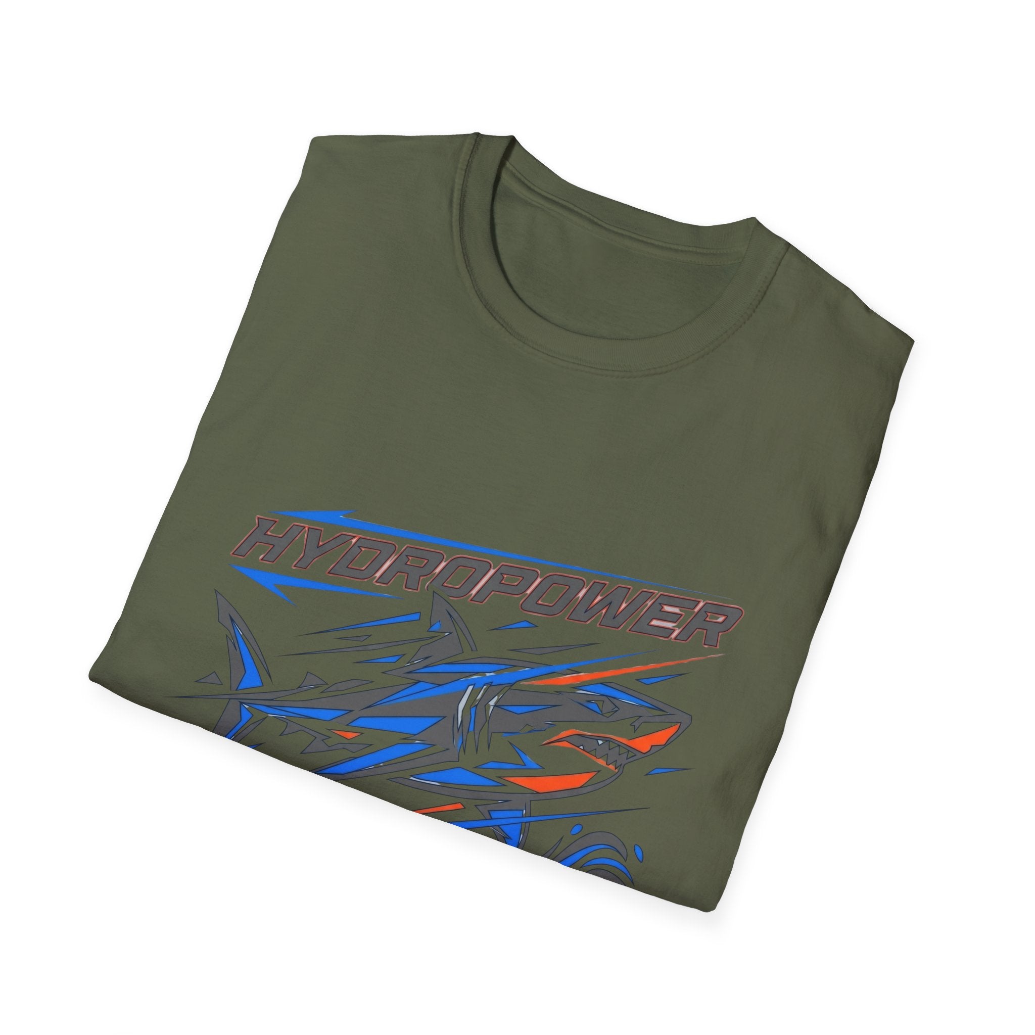 Hydropower Blue Currents Shark T-Shirt
