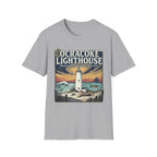 Ocracoke Lighthouse T-Shirt — Vintage Coastal Beacon Tee