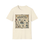 Treasure Fleet T-Shirt — 1715 Spanish Shipwreck Map Vintage Dive Tee