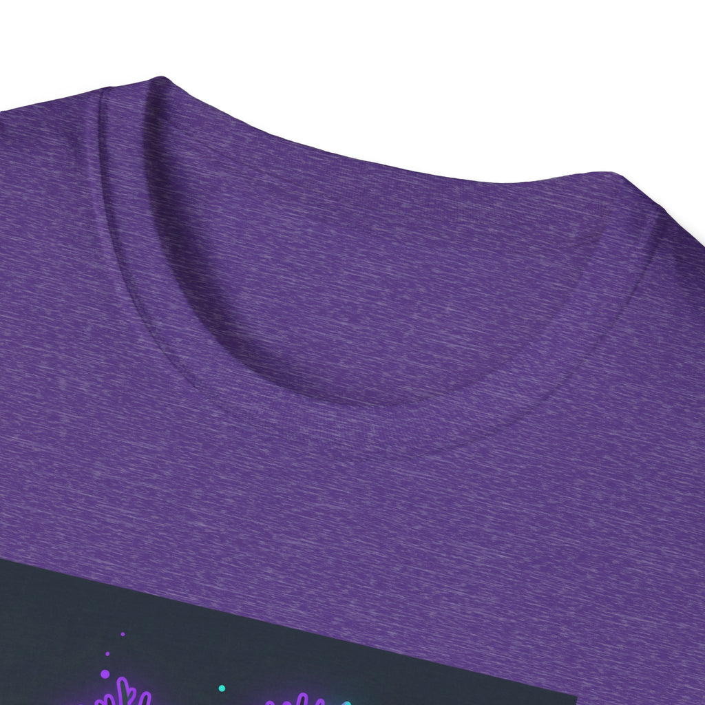 T-shirt Ginkgo clair de lune — Tee-shirt floral Jardin nocturne