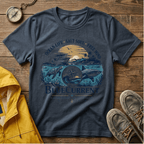 Ocean Life Graphic T-Shirt — "Ocean Life • Salt Soul • Free Mind"