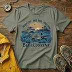 Ocean Life Graphic T-Shirt — "Ocean Life • Salt Soul • Free Mind"