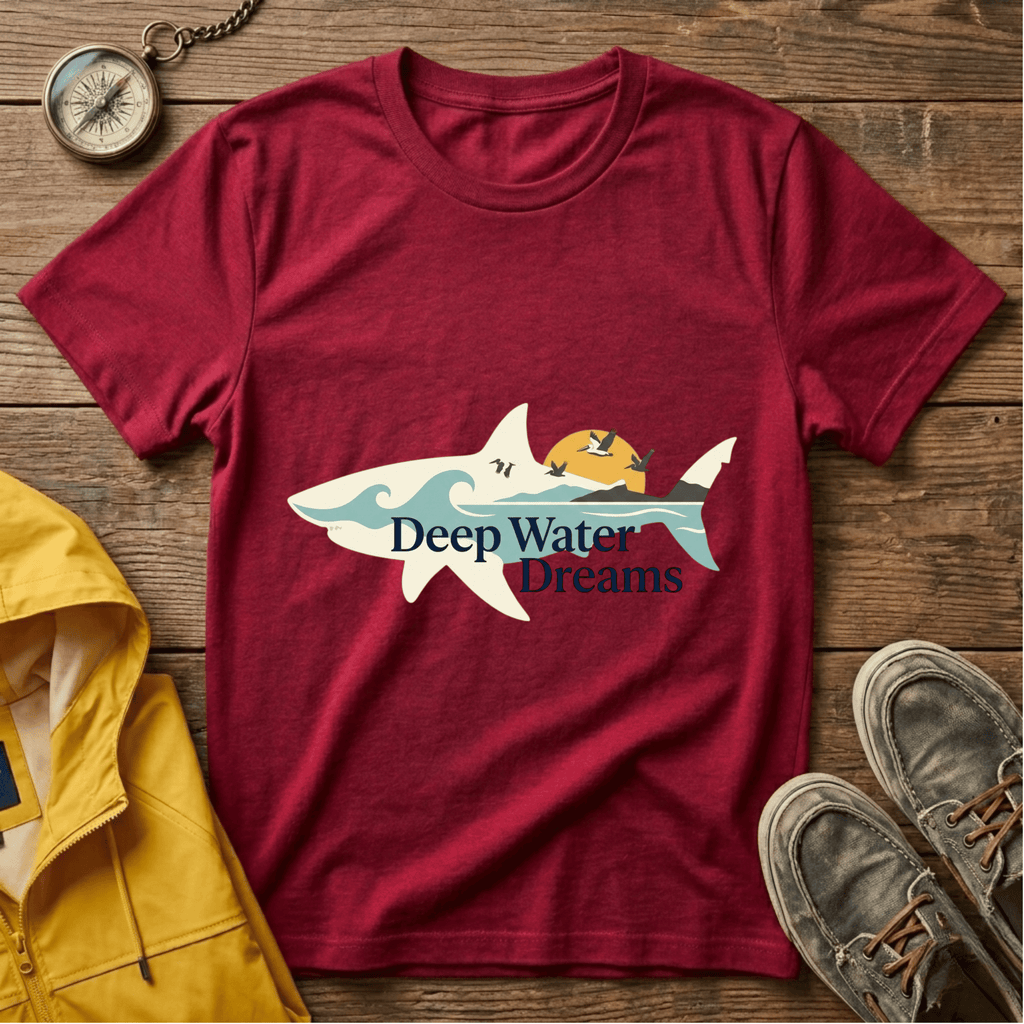 Beach Waves T-Shirt — Retro Sun & Surf Graphic Tee