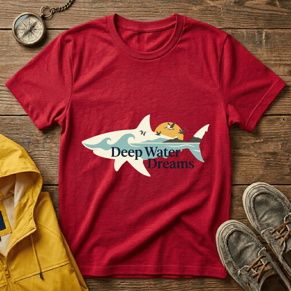 Beach Waves T-Shirt — Retro Sun & Surf Graphic Tee