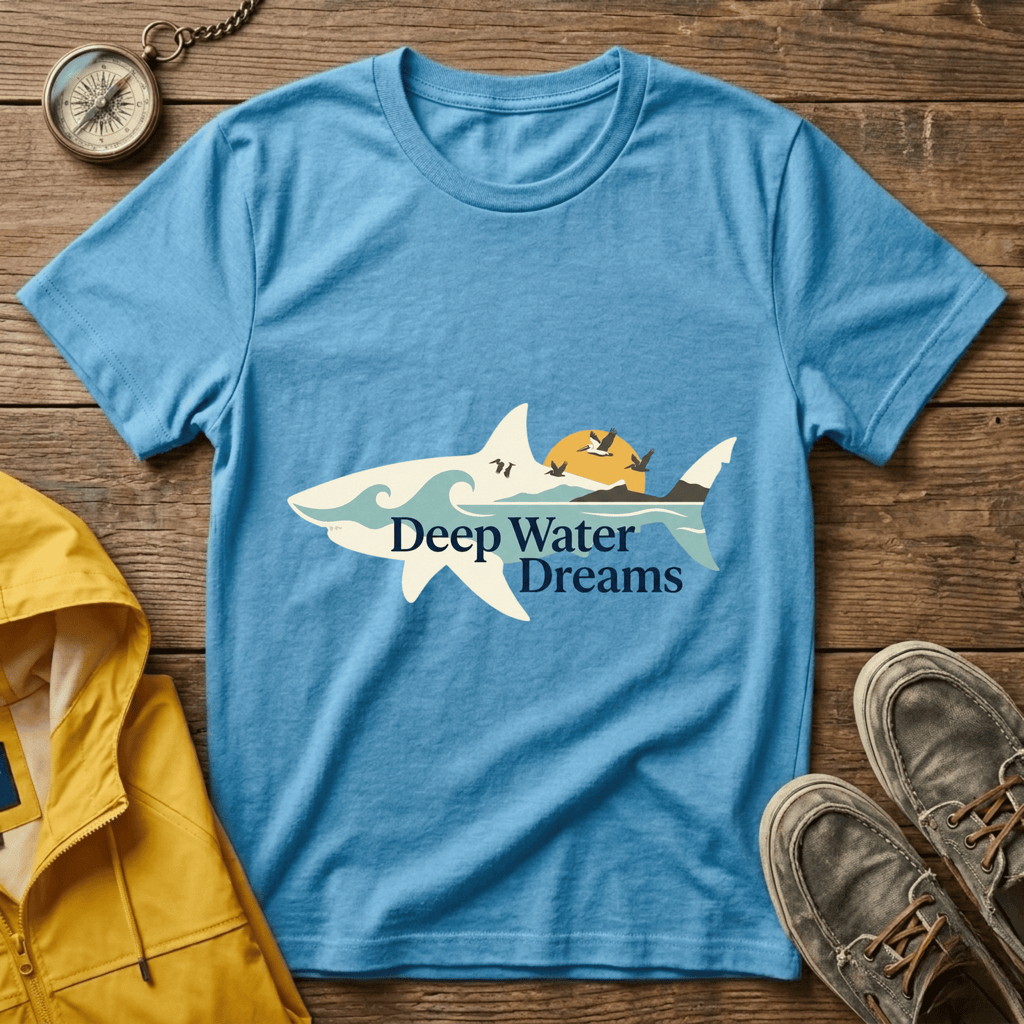 Beach Waves T-Shirt — Retro Sun & Surf Graphic Tee
