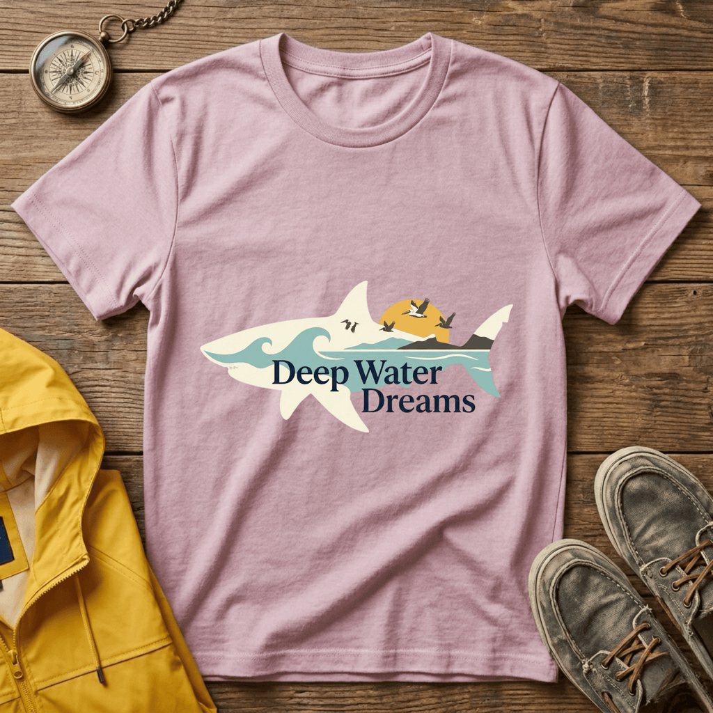 Beach Waves T-Shirt — Retro Sun & Surf Graphic Tee