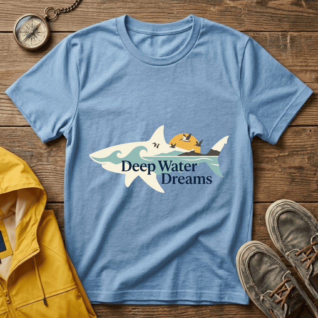 Beach Waves T-Shirt — Retro Sun & Surf Graphic Tee