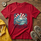 Ocean Whale T-Shirt — “Saltwater Soul • Ocean State of Mind” Graphic Tee