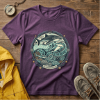 T-Shirt — 'Guardians of the Blue' Whale & Ocean Graphic Tee