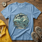 T-Shirt — 'Guardians of the Blue' Whale & Ocean Graphic Tee