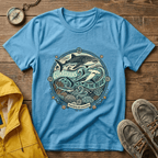 T-Shirt — 'Guardians of the Blue' Whale & Ocean Graphic Tee