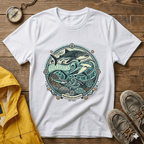 T-Shirt — 'Guardians of the Blue' Whale & Ocean Graphic Tee