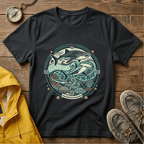 T-Shirt — 'Guardians of the Blue' Whale & Ocean Graphic Tee