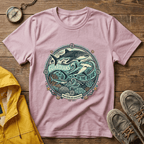 T-Shirt — 'Guardians of the Blue' Whale & Ocean Graphic Tee