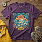 T-shirt graphique Born of the Tide – T-shirt vintage sur le thème de l'océan "Chasing Endless Summer"