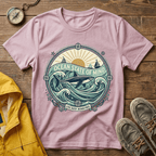 Ocean State of Mind T-Shirt — Vintage Surf Waves Tee