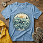 Ocean State of Mind T-Shirt — Vintage Surf Waves Tee