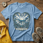 Coastal Conservation Whale T-Shirt — "Protect What Moves You" Eco Ocean Tee