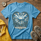 Coastal Conservation Whale T-Shirt — "Protect What Moves You" Eco Ocean Tee