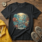 Life Below Surface T-Shirt — Retro Underwater Ocean Scene