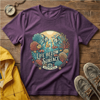 Life Below Surface T-Shirt — Retro Underwater Ocean Scene