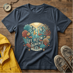 Life Below Surface T-Shirt — Retro Underwater Ocean Scene