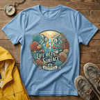 Life Below Surface T-Shirt — Retro Underwater Ocean Scene