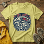 Storm Chaser T-Shirt — 'Born for Rough Water' Nautical Adventure Tee