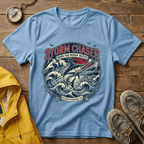 Storm Chaser T-Shirt — 'Born for Rough Water' Nautical Adventure Tee