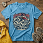 Storm Chaser T-Shirt — 'Born for Rough Water' Nautical Adventure Tee
