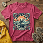 Wild By Nature Shark T-Shirt — "Ocean By Choice" Vintage Surf Graphic
