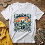 Wild By Nature Shark T-Shirt — "Ocean By Choice" Vintage Surf Graphic