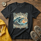 Where The Wild Water Calls T-Shirt — Coastal Adventure Whale Graphic Tee