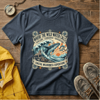 Where The Wild Water Calls T-Shirt — Coastal Adventure Whale Graphic Tee