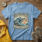 Where The Wild Water Calls T-Shirt — Coastal Adventure Whale Graphic Tee