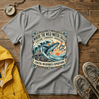 Where The Wild Water Calls T-Shirt — Coastal Adventure Whale Graphic Tee