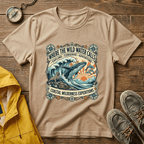 Where The Wild Water Calls T-Shirt — Coastal Adventure Whale Graphic Tee