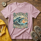 Where The Wild Water Calls T-Shirt — Coastal Adventure Whale Graphic Tee
