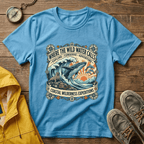 Where The Wild Water Calls T-Shirt — Coastal Adventure Whale Graphic Tee