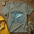Apex Guardian Great White Shark T-Shirt — Protect the Ocean Marine Conservation Tee
